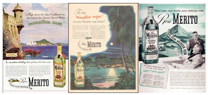 Vintage Rum Ads Merito