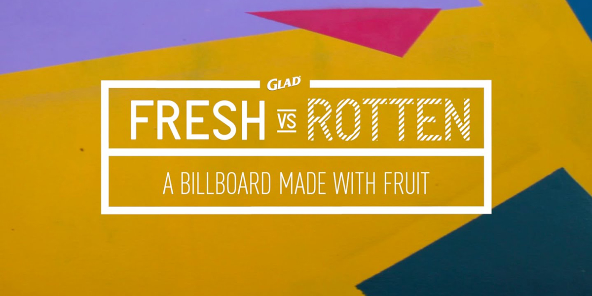 Glad Advertisement Fresh Billboard