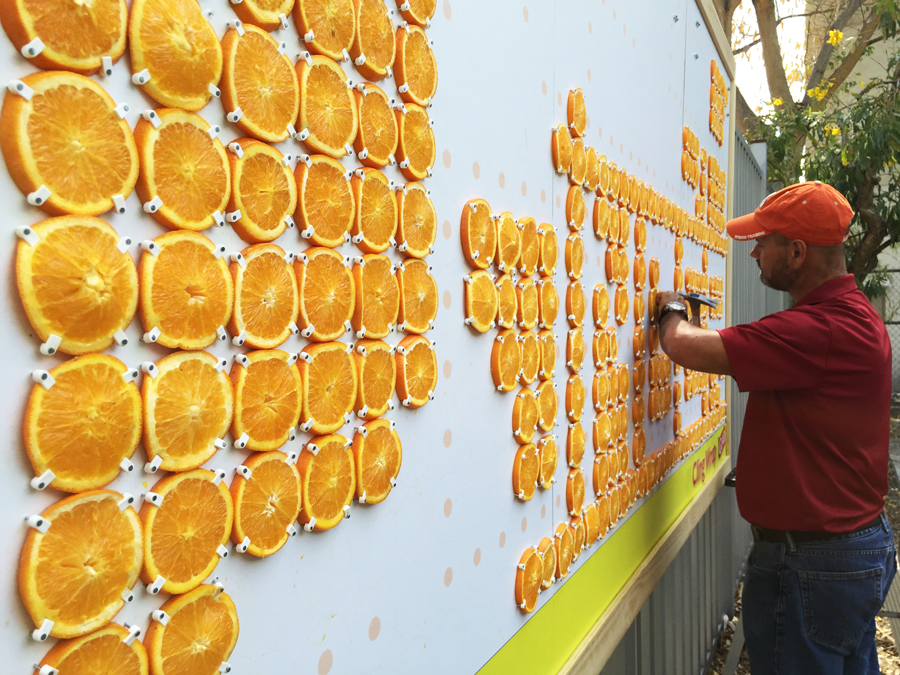 Glad Oranges Billboard