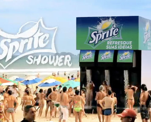 Sprite Shower