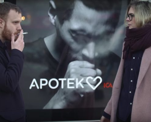 Anti Smoking Apotek Billboard