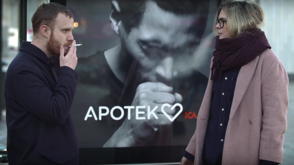 Anti Smoking Apotek Billboard