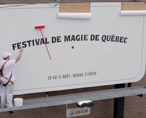 Quebec Magic City Festival Billboard