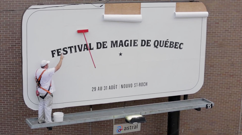 Quebec Magic City Festival Billboard