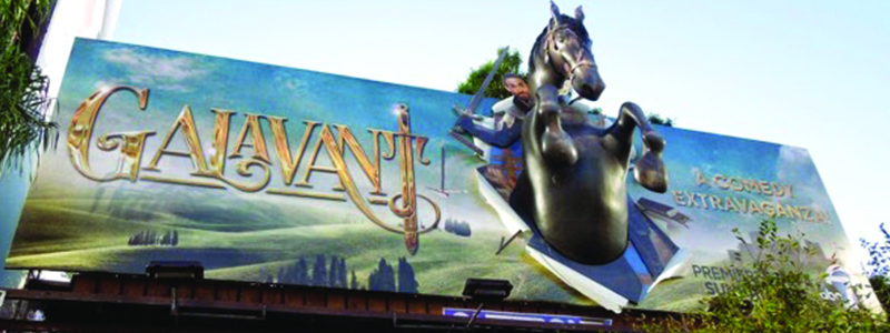 Galavant 3D Billboard