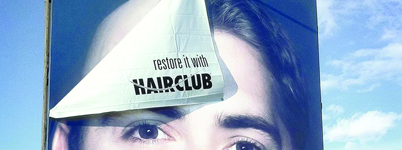 Hair Club 3D Billboard