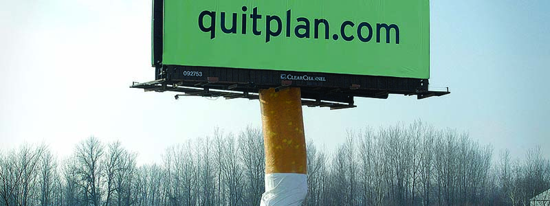 Quit Plan 3D Billboard