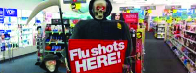 Flu Shots Billboard