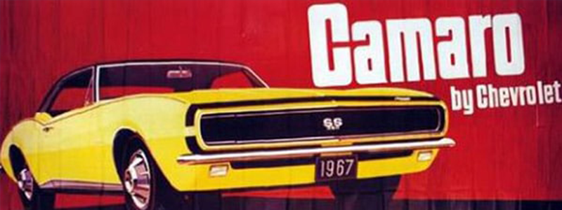 Camaro Vintage Billboard