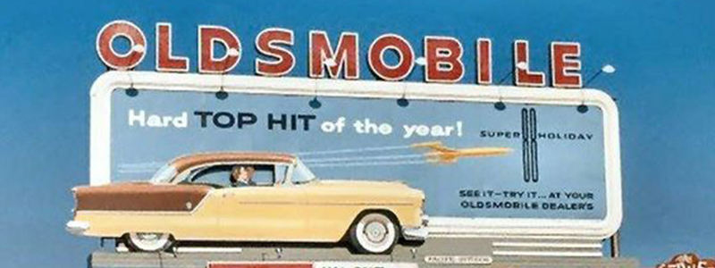 Oldsmobile Vintage Billboard