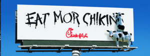 Chick Fil A Billboard