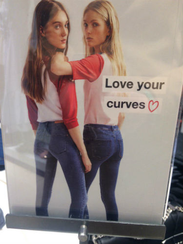 Love Your Curves Billboard Fail