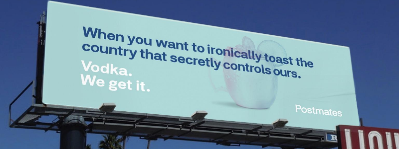 Postmates Billboard