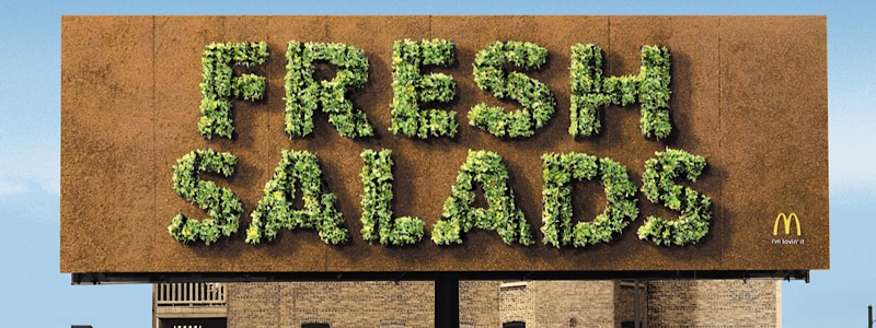 how to design a restaurant billboard