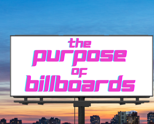 the purpose of billboards
